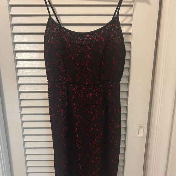 Michael Kors Dresses & Skirts - Michael Kors Red and Black Dress